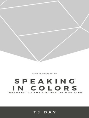 cover image of SPEAKING IN COLORS